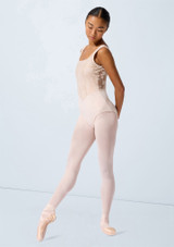 Capezio Cristobal Tank Leotard CYG Front 2 [Tan]