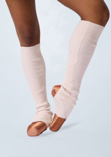 Capezio Lee Short Leg Warmers CYG Front [Tan]