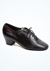 Supadance Alba Practice Shoe 1.5" Black Main [Black]