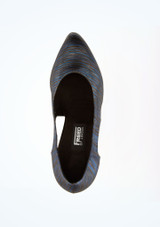 Freed Camilla Court Ballroom Shoe - 2.5" - Blue Blue Top [Blue]