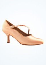 Freed Avalon Slim Fit Ballroom Shoe 2.5" Tan Main [Tan]