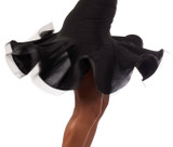 Move Dance Elyse Dance Skirt Black [Black]