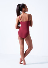 Move Dance April Leotard Burgundy Back [Red]