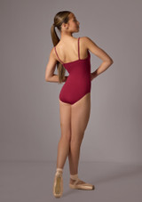 Move Dance Lexie Leotard Burgundy Back [Red]