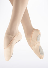 So Danca Split Sole Canvas Ballet Shoe - Pink Pink 2 [Pink]