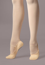 So Danca Pink Split Sole Canvas Ballet Shoe Ballet Pink Front 3 [Pink]