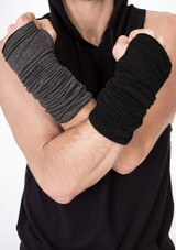 Dincwear Reversible Arm Warmers Black-Grey Main 2 [Black]