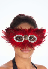 Feather Eyemask Red Main [Red]