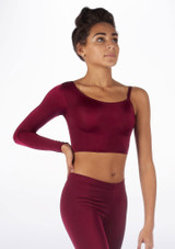 Alegra Shiny Echo Dance Top Magenta Main [Pink]