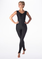 Alegra Shiny Deanna Unitard Black Main [Black]