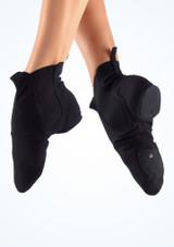 Merlet Gazou Boot Split Sole Jazz Shoe Main [Black]