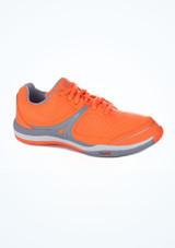 Bloch Element Dance Sneaker - Orange Fluorescent Orange Main [Orange]