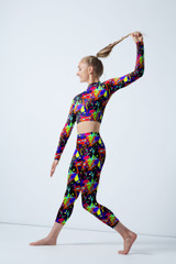 Alegra Patterned Crop Leggings Patterned Crop [Patterned]