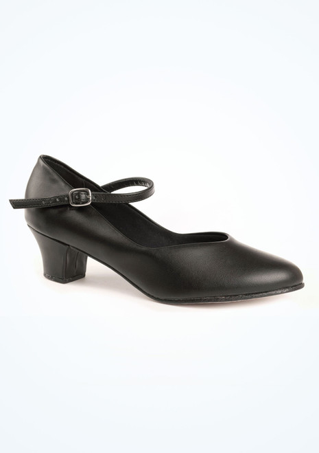 So Danca Character Shoe 1.5" - Black Black [Black]