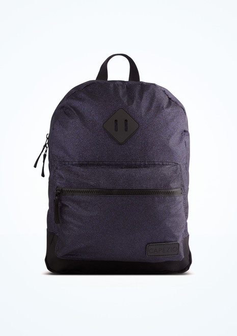 Capezio Shimmer Backpack Purple Front [Purple]