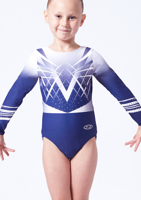 The Zone Vision Long Sleeved Leotard - White
