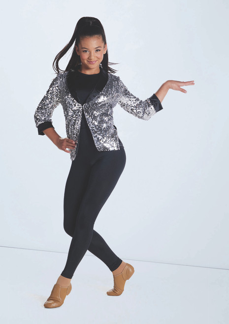 Weissman Ultra Sparkle Blazer Silver 3336 [Silver]