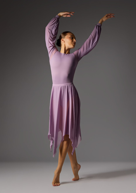 Jolista Meant To Be Lyrical Costume Dark Lilac Front [Purple]