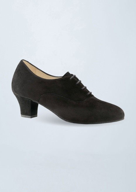 Werner Kern Ingrid Suede Dance Shoe - 1.77" Black Front [Black]