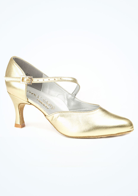 Dancesteps Foxtrot  Dance Shoe 2.5" Gold [Gold]