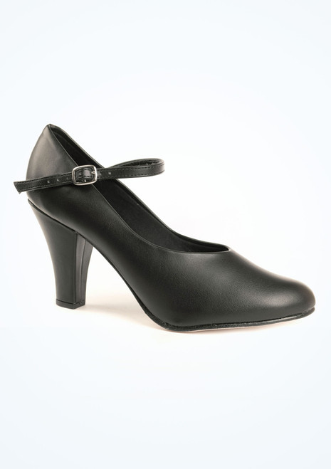 So Danca Character Shoe 3" Black Black [Black]