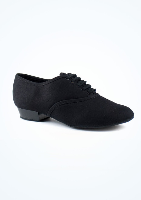 Roch Valley Boys Canvas Oxford Character Shoe 1" Black Main [Black]