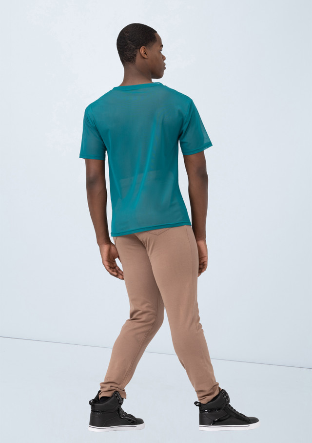 Weissman Boys Mesh Back Shirt Jade 64 [Green]