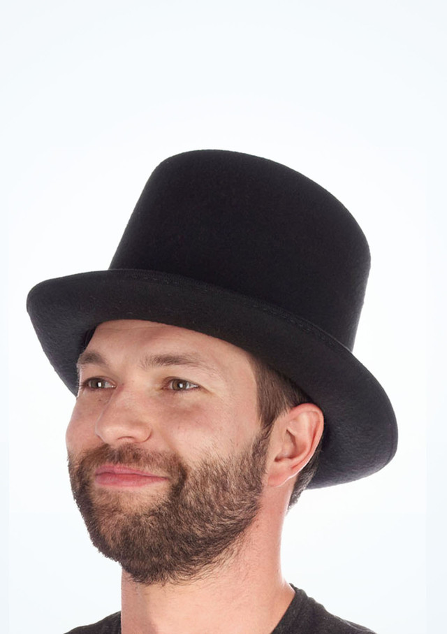 Budget Felt Top Hat Black Main [Black]