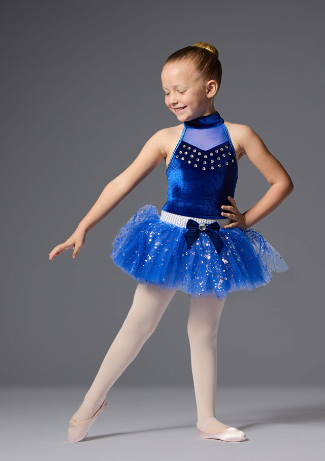 Jolista Twinkle Star Costume Royal Blue Front [Blue]