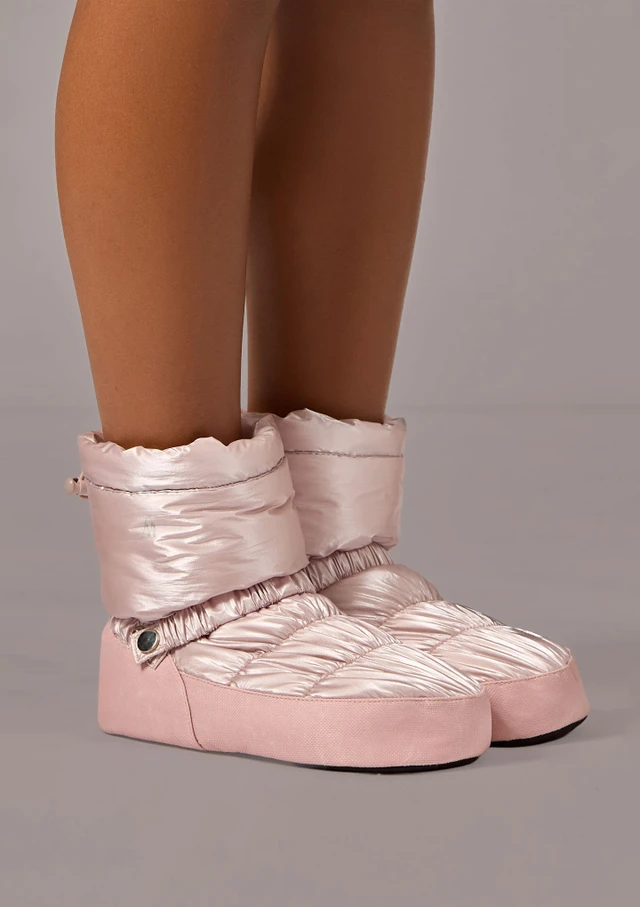 Metallic Bootie Pink Front [Pink]