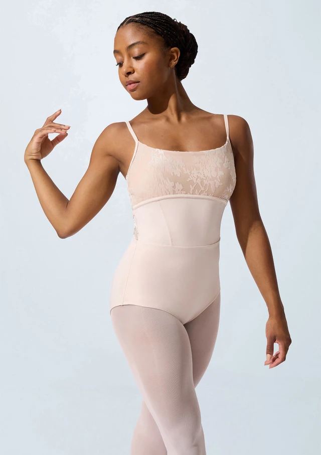 Capezio Elsa Camisole Leotard CYG Front [Tan]