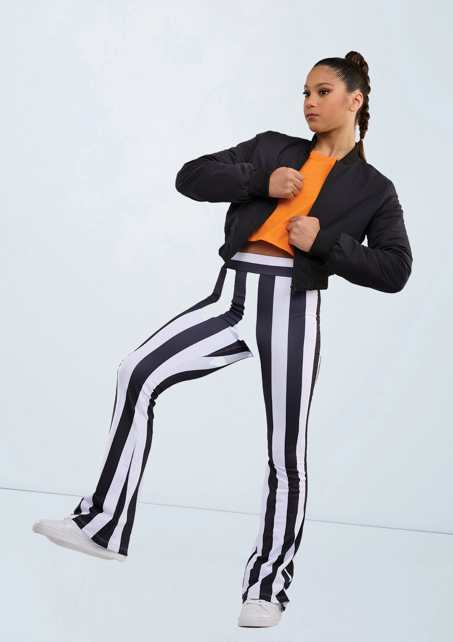 Weissman Bomber Jacket Black-White 114 [Black]