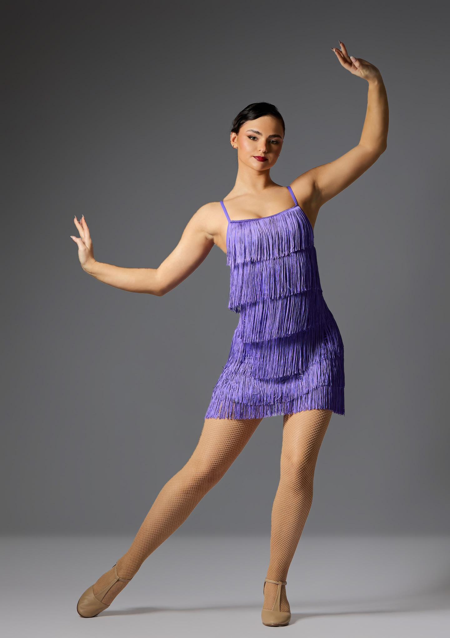 Jolista Astaire Costume Leotard Purple 2 [Purple]