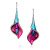 Garnet | Tourmaline | Diamond | White Gold | Titanium | Earrings | One-of-a-Kind | Limited Edition | Callara Earrings | Dalí's Garden | Adam Neeley