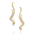 Akoya Pearl | Diamond | Yellow Gold | Earrings | One-of-Kind | Limited Edition | Shoreline | Laguna | Adam Neeley