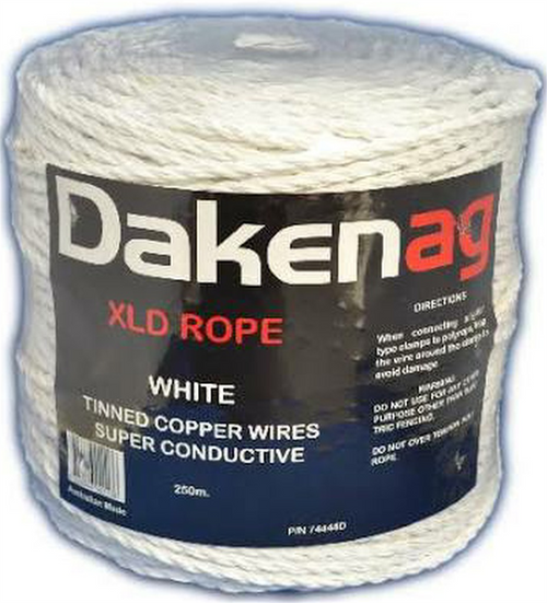 Daken - Electric Fence - Xld Rope - 250mt (74444d)