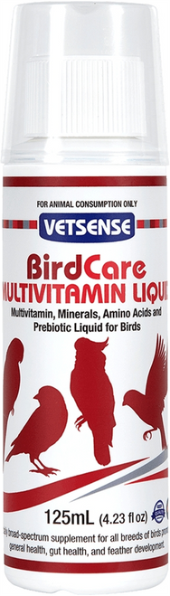 Vetsense - Birdcare Multivitamin Liquid - 125ml