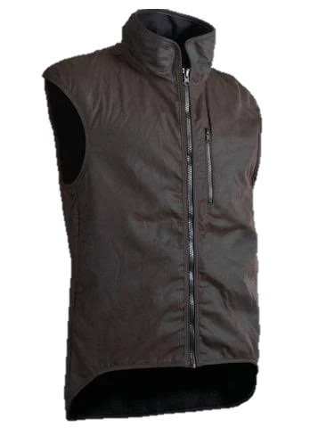 Styx - Oilskin Sleeveless Vest - Brown *ladies* (2XL)