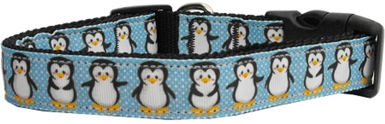 Penguins Nylon Cat Collar