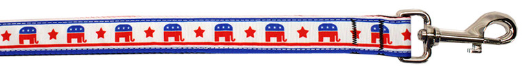 Political Nylon Republican Pet Leash 1in By