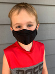 Personal Protective Face Mask - Black (3-Layer) - Standard