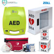 Zoll AED Plus with AED Cover Cabinet Bundle