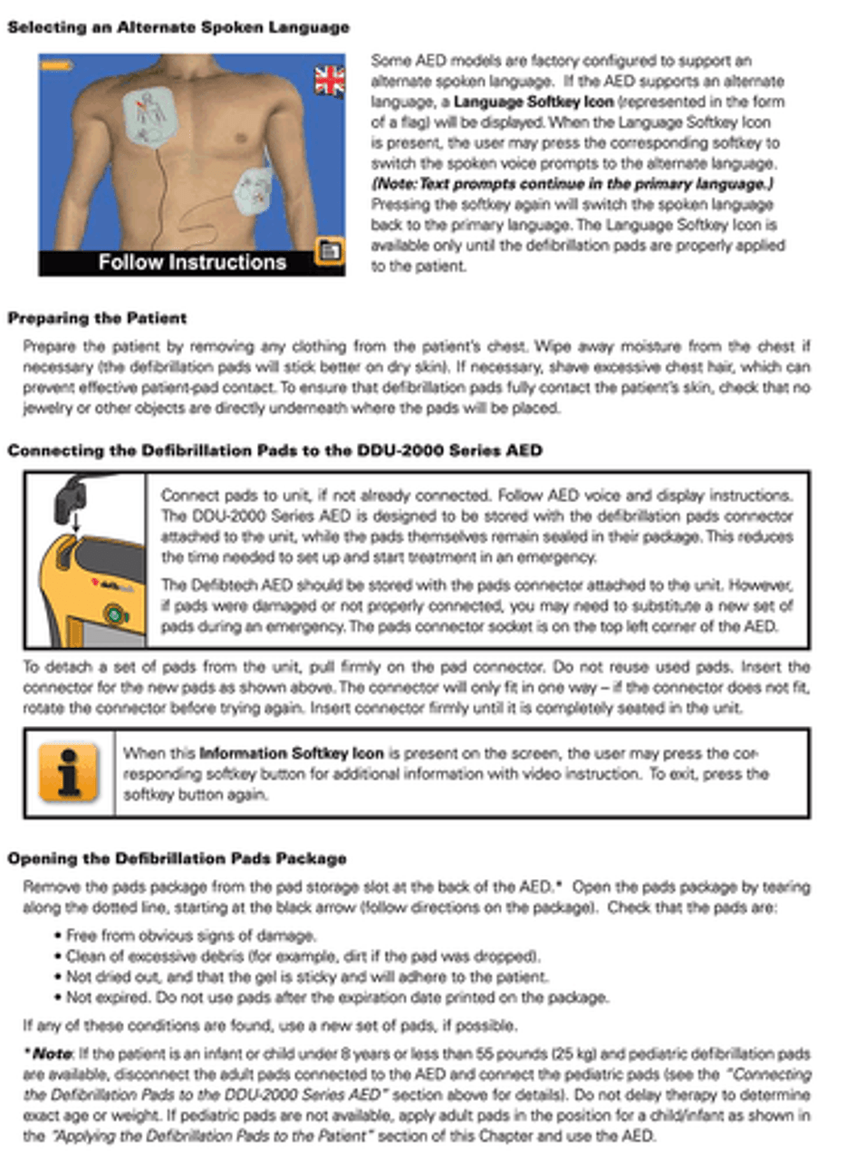 Defibtech VIEW AED  Dual Language