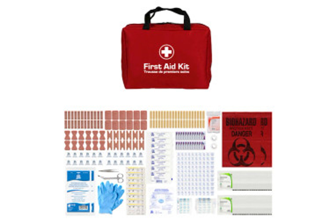 CSA, Type 2, Large Basic First Aid Kit- Soft Pack Kit (KIT-CSA-2L-P)