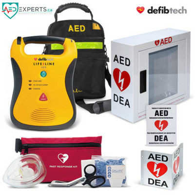 Defibtech Lifeline Cabinet Bundle Defibtech Lifeline Cabinet Bundle