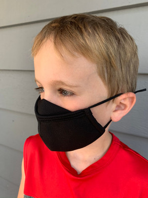 KIDS Personal Protective Face Mask - Black (3-Layer) KIDS Personal Protective Face Mask - Black (3-Layer)