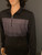 Black sweatshirt for men 
Gray design on the chest