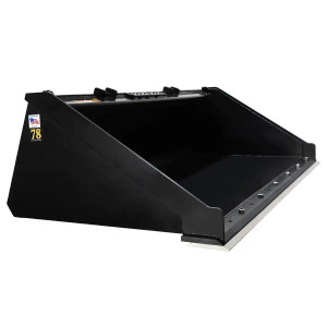 New Tomahawk 78" Heavy Duty Low-Profile Smooth Bucket with Bolt-On-Edge New Tomahawk 78" Heavy Duty Low-Profile Smooth Bucket with Bolt-On-Edge