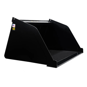Tomahawk Attachments 48" Dingo Snow/Mulch Bucket. Tomahawk Attachments 48" Dingo Snow/Mulch Bucket.