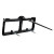 The Tomahawk Attachments Round Bale Hay Spear attachment for a skid steer.